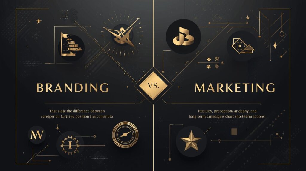 فرق برندینگ و مارکتینگ در چیست؟ | دلوکسارا