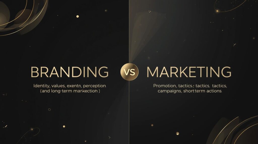 فرق برندینگ و مارکتینگ در چیست؟ | دلوکسارا